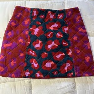 Farm Rio Quilted Mini Skirt